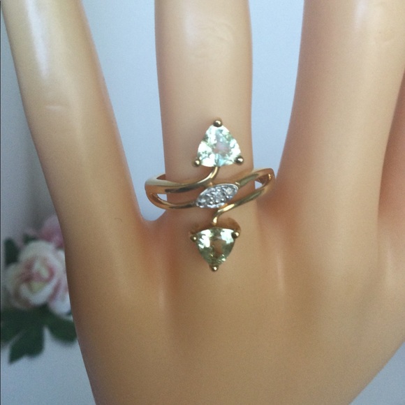 14k Prasolite Ring - Picture 4 of 6